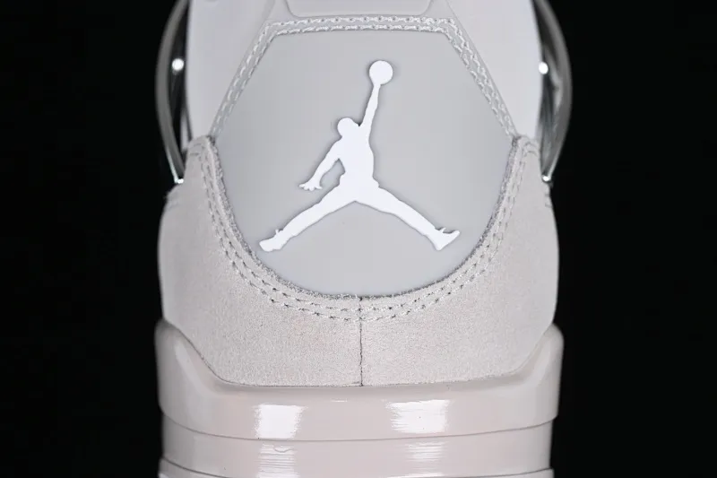 All categories Air Jordan Jordan series basketball shoes Air Jordan 4 GX foreign trade version Air Jordan 4 Retro "Frozen Moments" AJ4 Joe 4 electroplated silver AQ9129-001